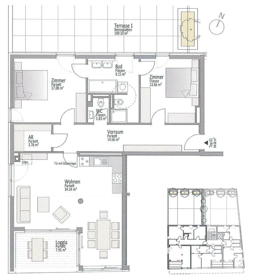 Ferienwohnung Narzisse - City Appartement Im Kurpark Bad Aussee Dış mekan fotoğraf